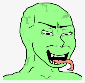 3633120 - >> - Green Wojak Png #1887503