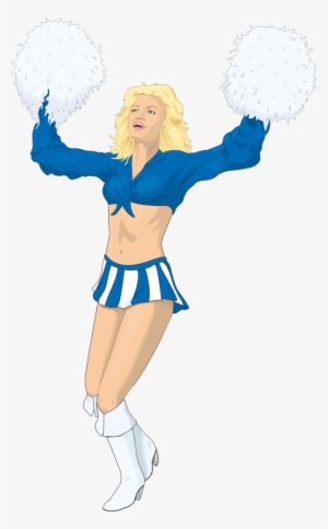 Cheerleader - Custom Cheerleader Round Badge W/ Bar Pin (2 1/2"), #1888174