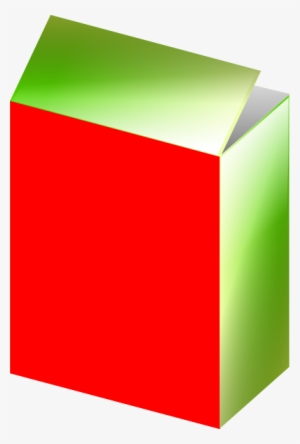 How To Set Use Red Green Cereal Box Clipart #1888293
