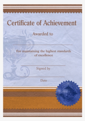 Certificate Template Png Transparent Image - Clip Art #1888444