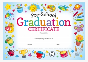 Ft165 Pre School Graduation Certificate - Pre School Graduation Certificate #1888550