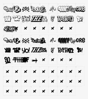 Hip Hop Fonts Png Free Download - Hip Hop Font #1888855