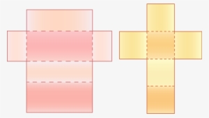 Cereal Clipart Rectangular Box - Rectangular Prism Net Of Cube #1889044