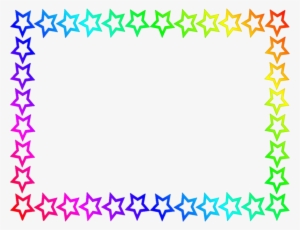 Star Border Clipart - Celebration Border #1889096