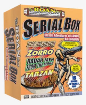 Serial Box, The [dvd] - Roan Group Flash Gordon/zorro/tarzan [dvd] 785604210092 #1889288