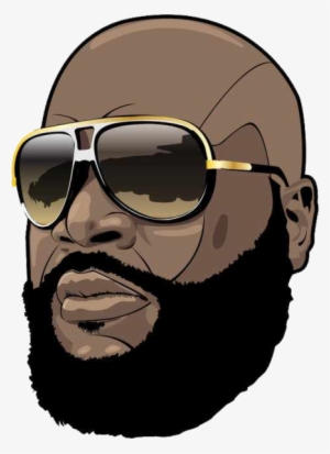 Share This Image - Rick Ross Head Png #1889311
