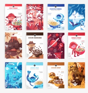 Lucia Peterson Cereal Boxes - Adventure Kids Playcare #1889314