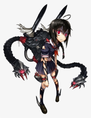 Shigure - Psycho Girl Anime Transparent #1889715