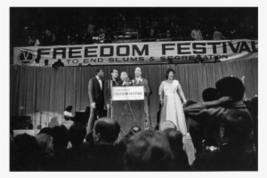 Chicago Freedom Festival Sidney Poitier, Harry Belafonte, - Chicago Open House Movement 1966 #1889786