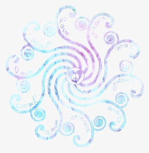 Elec Blue Mist Love Peace - Illustration #1890271