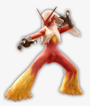 Hq Render Of Blaziken - Mega Charizard Pokken Tournament #1890431