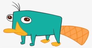 Perry The Platypus - P From Phineas And Ferb #1890969