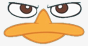 Perry The Platypus Face - Clip Art #1891124