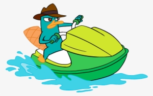 Perry The Platypus Clipart Clipartfox - Clip Art Jet Ski #1891285