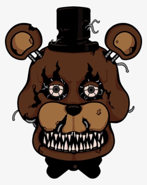 Clip Art Transparent Five Freddy S By Kaizerin On Deviantart - Nightmare Freddy Head Fnaf #1891929 Clip Art Transparent Five Freddy S By Kaizerin On Deviantart - Nightmare Freddy Head Fnaf #1891929