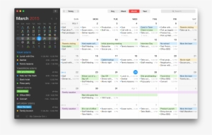 Month View - Mac Os Sierra Calendar #1891946
