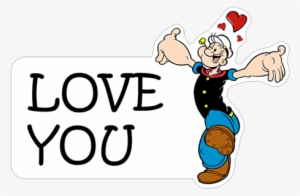 Viber Sticker «popeye» - Mom Says No Love #1892673