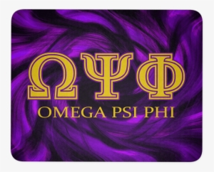 Omega Psi Phi Symbol Mousepad - Brotherhood Products Ck-004 Two Greek Fraternity Kappa #1892701