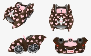 Sporty With Pink Hearts - Handbag #1892910