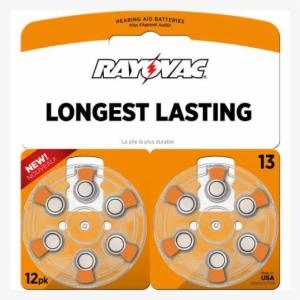 Ended - Rayovac Hearing Aid Batteries, 1.45 V - 12 Pack #1892965