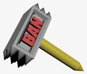 Roblox Ban Hammer Png Roblox Ps4 Free - roblox lumber tycoon 2 small trailer tinkercad