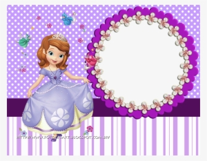 Doğum Günü - Moldura Da Princesa Sofia Em Png #1893467