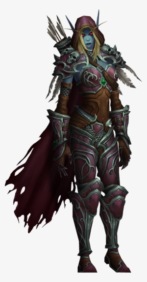 Wow Png Sylvanas Windrunner - Dark Elf Ranger D&d #1893684