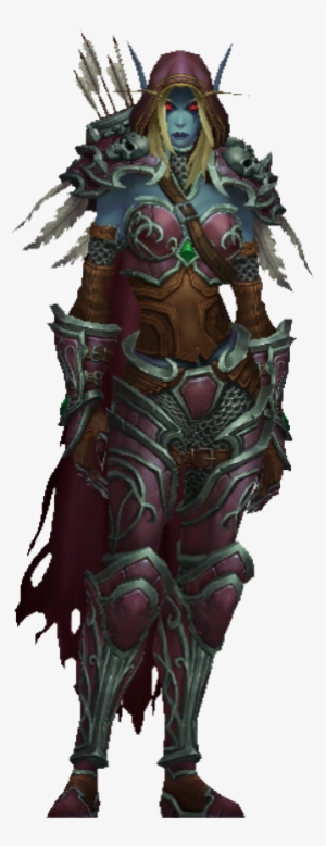 Ripped By Me Fully Animated - Sylvanas Png #1893691