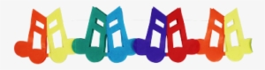 Guirlanda De Notas Musicais - Party #1893724