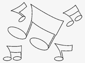 Moldes De Notas Musicais Em Eva #1893921