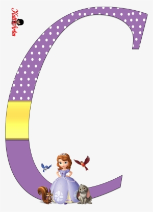 Letter Birthday Party Sofia Transprent Png Free - Cumpleaños De Princesa Sofia Letras #1894222