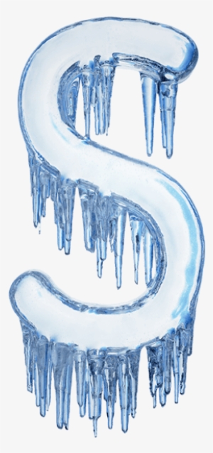 Buy Ice Melt V2 Font To Welcome Spring Design Awakening - Ice Letter Font #1894252