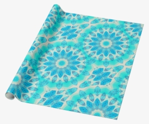 Blue Ice Goddess, Abstract Crystals Of Love Mandala - Paper #1894520