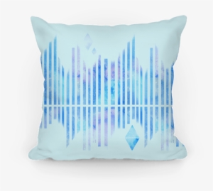 Abstract Winter Crystals Pillow - Cushion #1894628