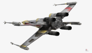 Star Wars X Wing Starfighter Yellow Royalty Free 3d - Model Aircraft #1894772