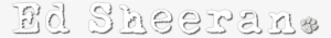 Ed Sheeran Image - Ed Sheeran Logo Png #1895786