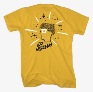 Illustrated Ed Yellow Tee - Shirt #1896020