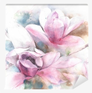 Magnolia Flower Tree Tulip Magnolia Watercolor Painting - Magnolia Watercolor Outline #1896195
