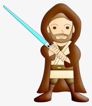 Star Wars Scrapbook Free Printable Kit - Obi Wan Clip Art #1896682