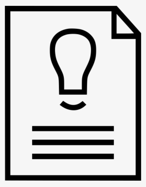 Light Bulb Brilliant Idea Page Layout Comments - Document #1896788