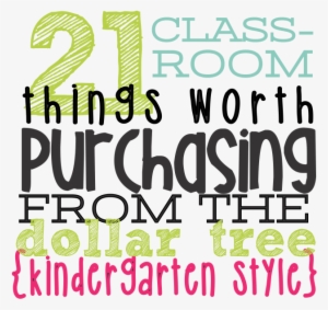 As A Teacher I Set Off To The Dollar Tree Regularly - Classroom #1896793