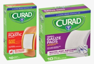 Some Dollar Tree Stores Carry Curad Extra Large Plastic - Curad Gauze Pads, Small - 25 Pads #1896812