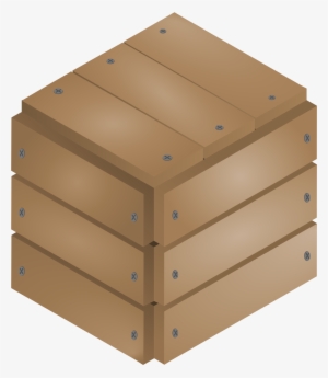 Big - Clipart Wooden Boxes #1897040