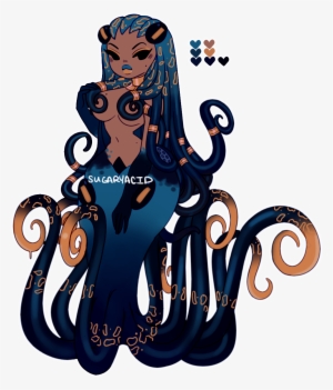 Day 11 Of Mermay This Was Going To Be An Adopt - Bnha Octopus #1897573