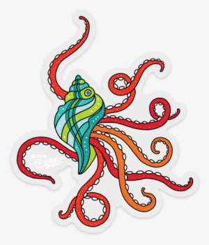 Colorful Orange And Red Tentacles Playfully Arranged #1897629