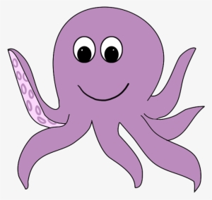 Octopus Clipart - Cartoon Octopus Transparent Background #1897796