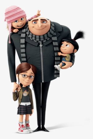 Despicable Me Gru And Kids - Despicable Me #1898567
