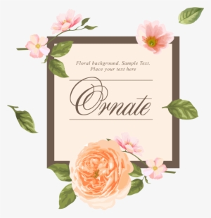 Banner Black And White Wedding Invitation Flower Euclidean - Wedding #1898696