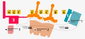 Mapa-aeroporto - Terminal Guarulhos #1898753