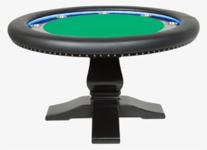 Ginza Led Green Round 4 Person Poker Table #1899000